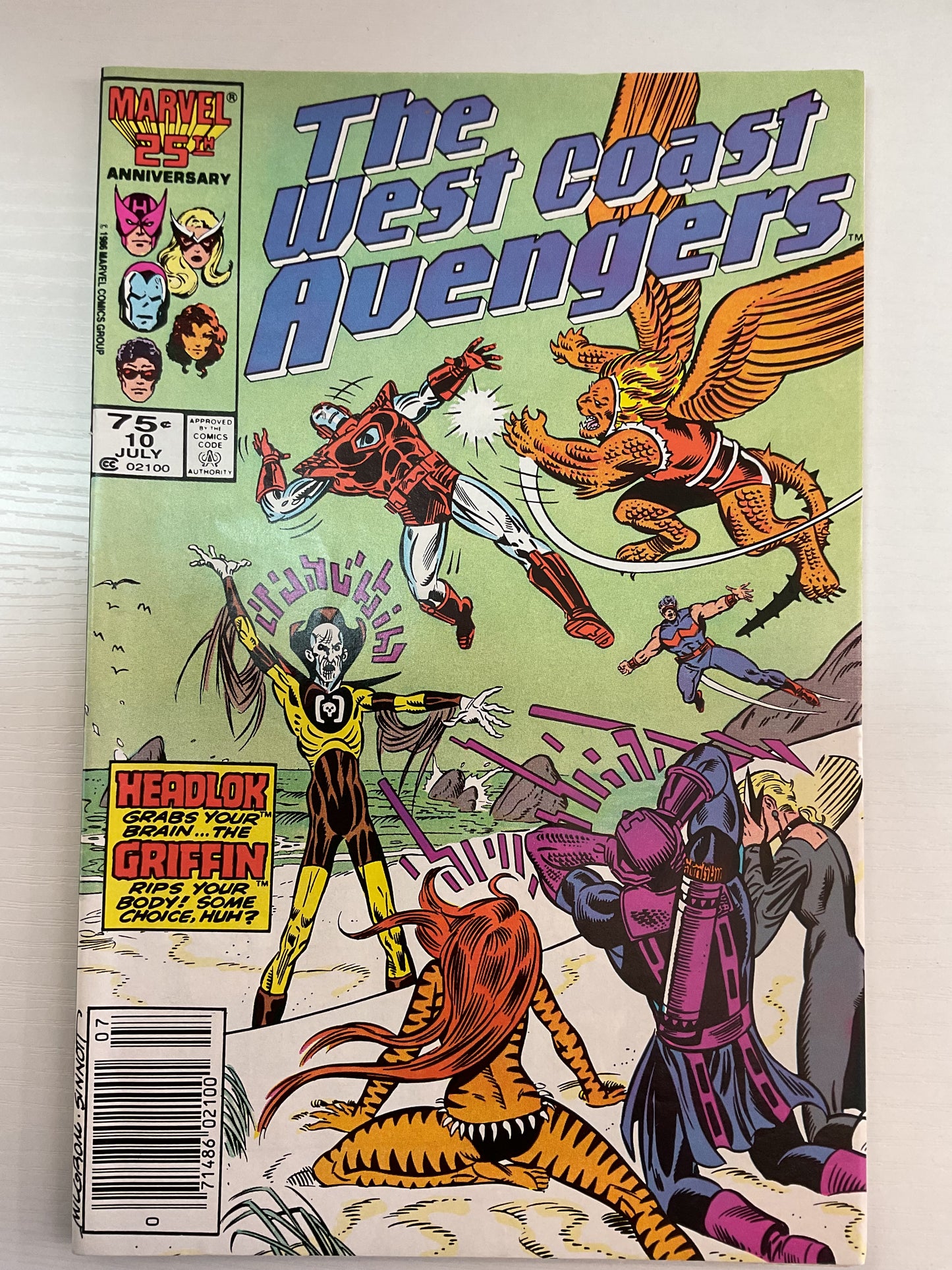 West Coast Avengers #10 1986 Marvel Comics