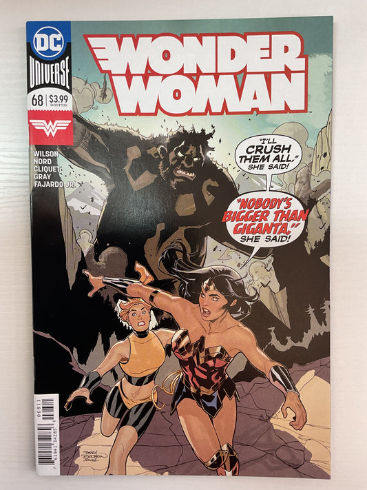 Wonder Woman #68 2019 DC Comics