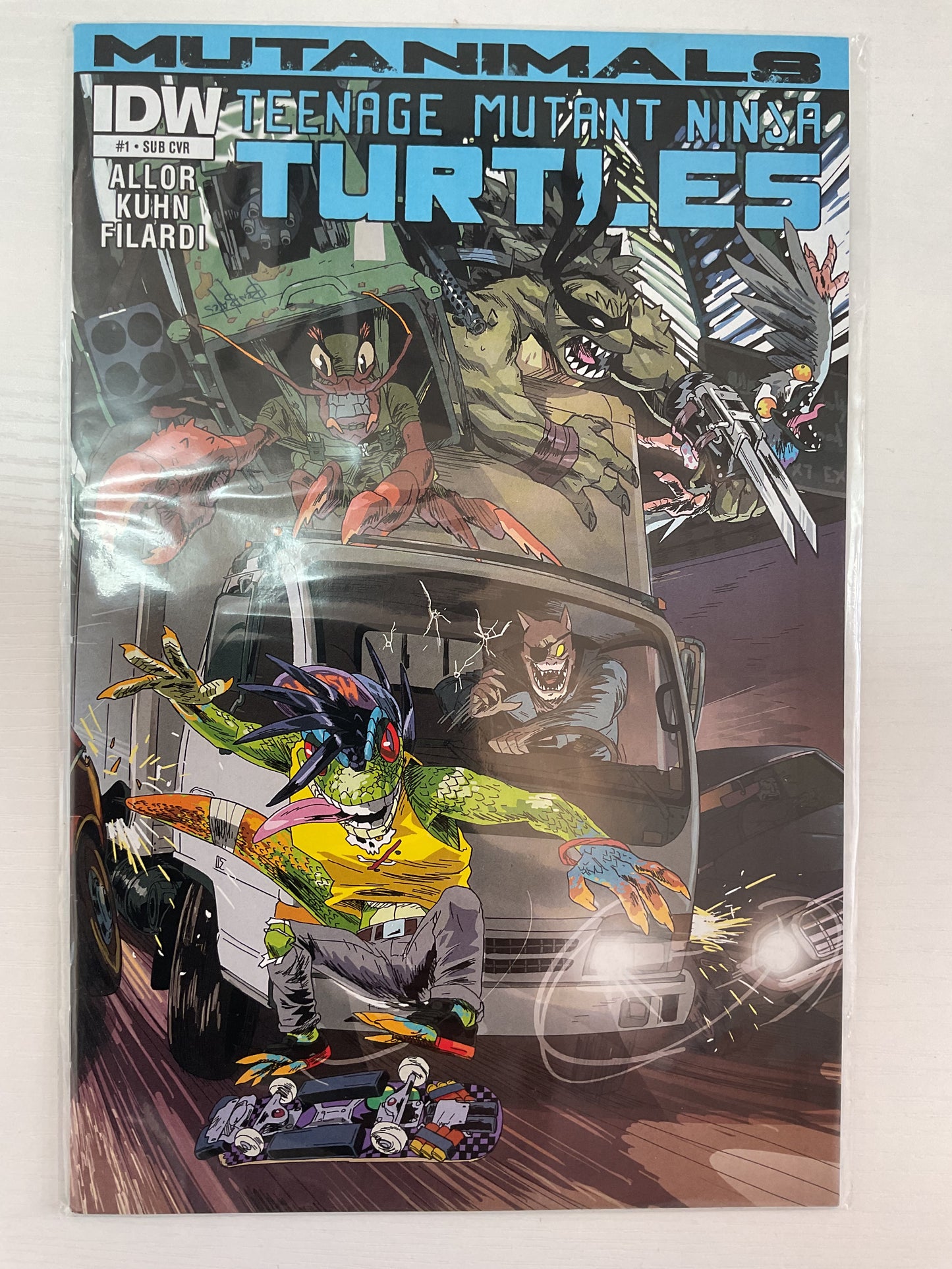 Teenage Mutant Ninja Turtles Mutanimals #1 2015 Sub Variant