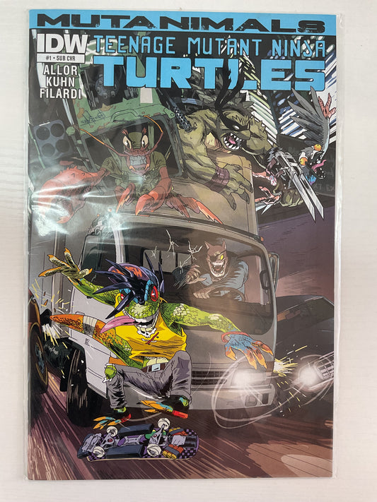 Teenage Mutant Ninja Turtles Mutanimals #1 2015 Sub Variant