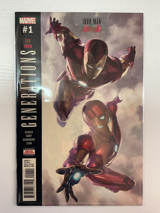 Generations Iron Man & Ironheart #1 2017 Marvel Comics