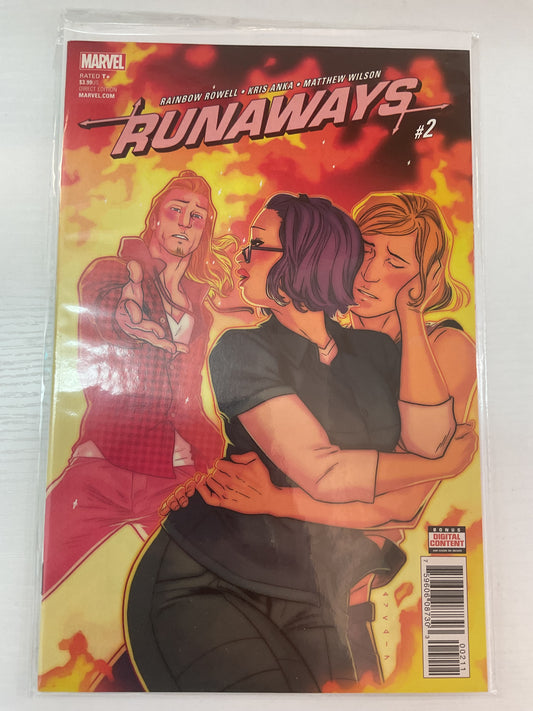 Runaways #2 2017 Marvel Comics