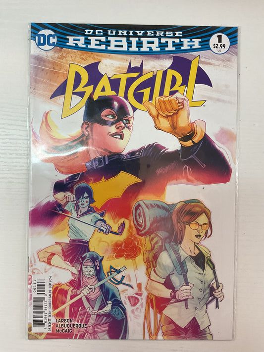 Batgirl #1 2016 DC Comics