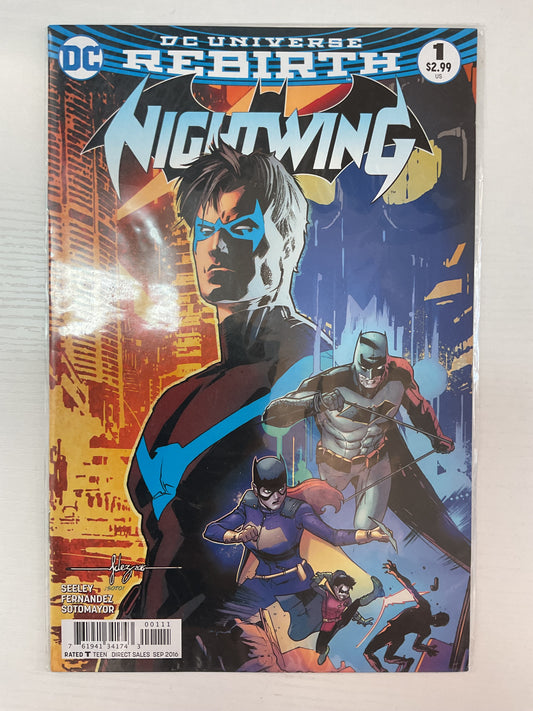 Nightwing #1 2016 DC Comics