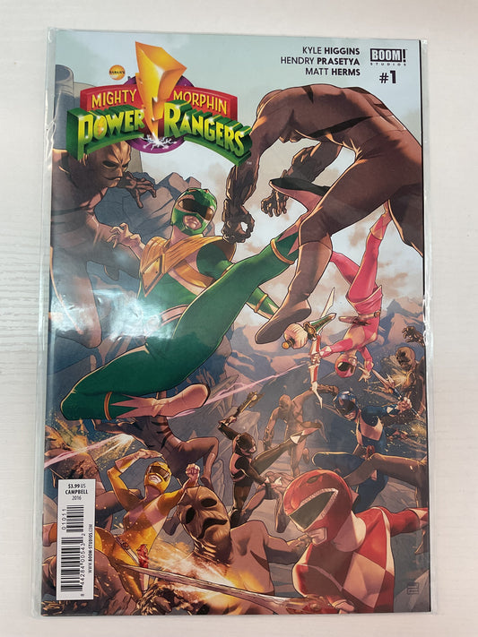 Mighty Morphin Power Rangers #1 2016 Boom Studios