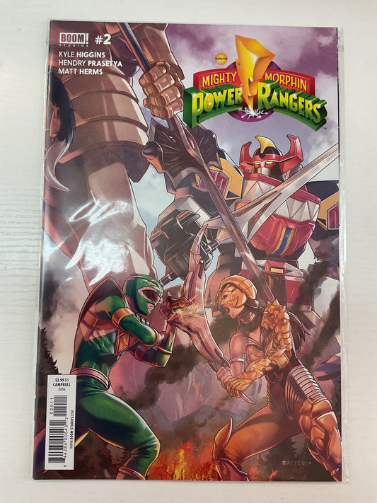Mighty Morphin Power Rangers #2 2016 Boom Studios