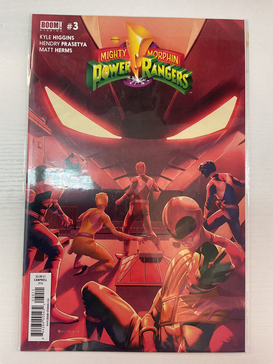 Mighty Morphin Power Rangers #3 2016 Boom Studios
