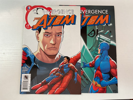 Convergence Atom #1-2 2016 DC Comics Complete Series