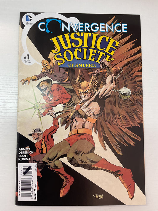 Convergence Justice Society Of America #1 2016 DC Comics