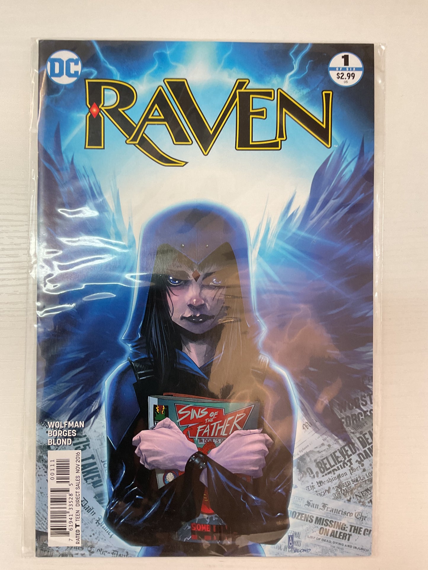 Raven #1 2016 DC Comics