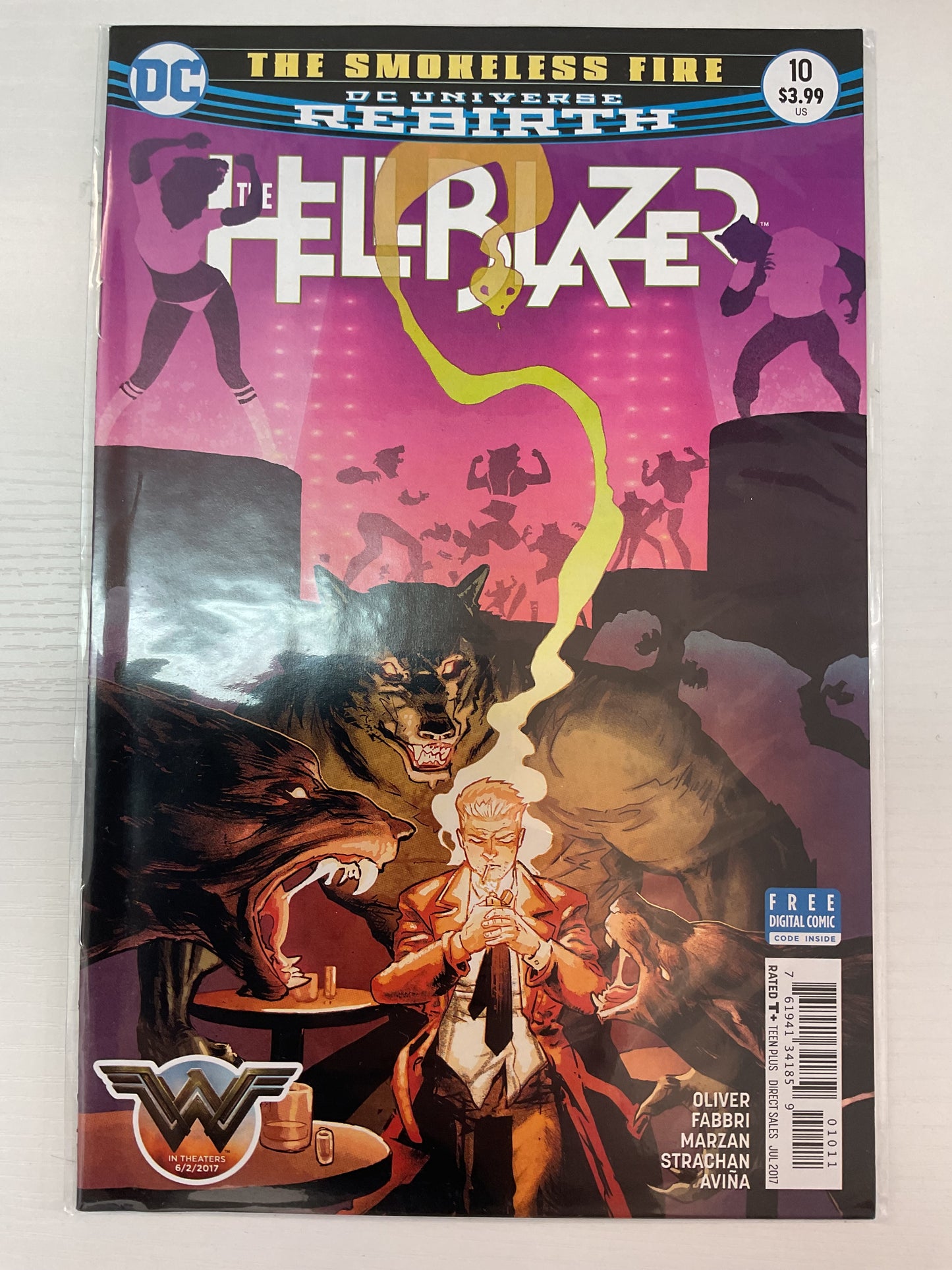 Hellblazer #10 2017 DC Comics