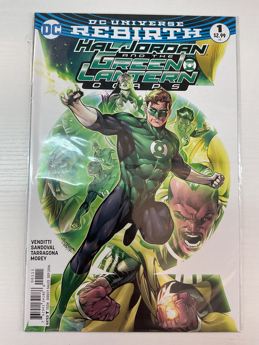 Hal Jordan And The Green Lantern Corps #1 2016 DC Comics