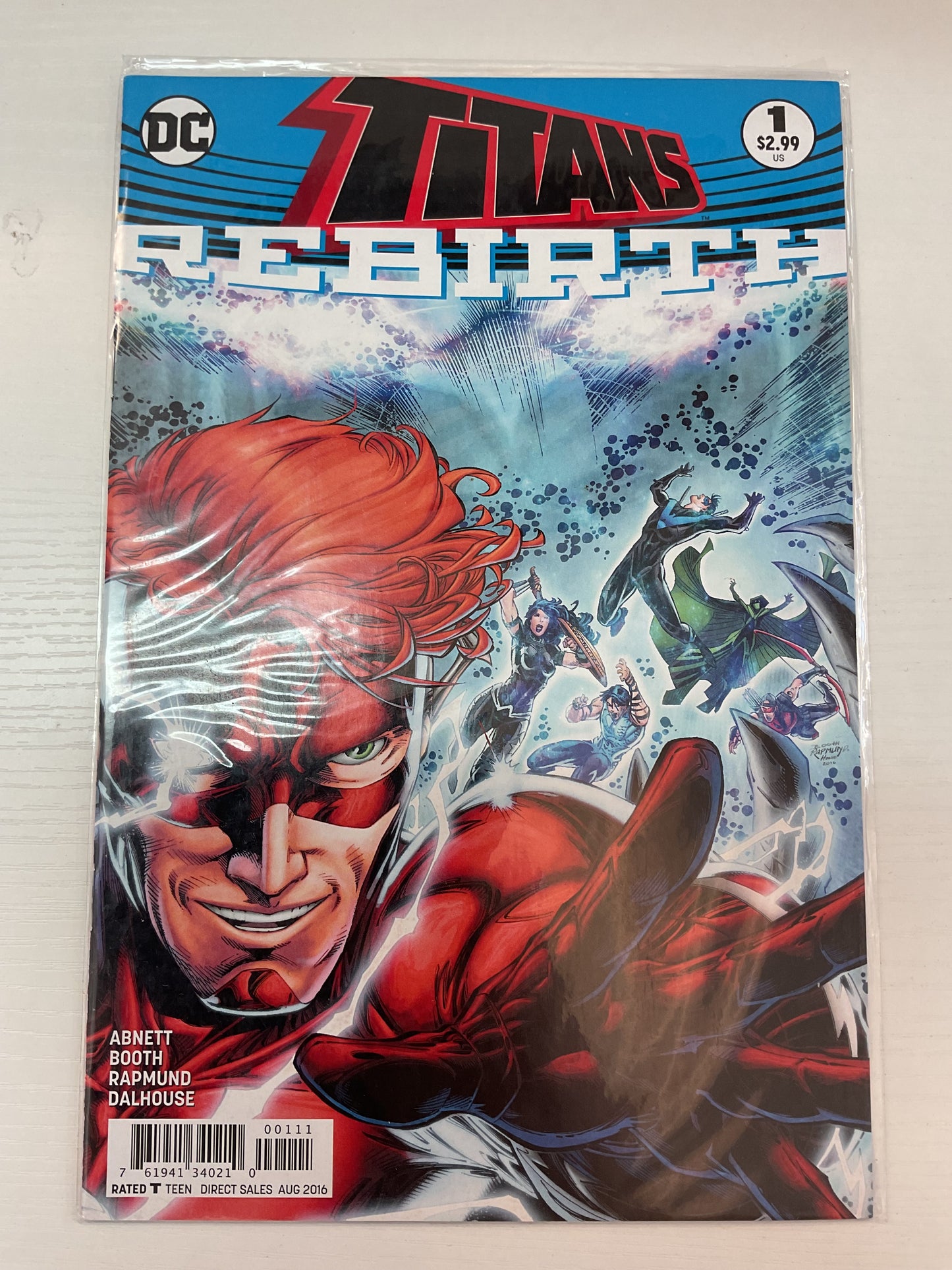 Titans Rebirth #1 2016 DC Comics