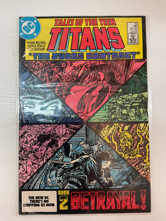 Tales Of The Teen Titans #43 1984 DC Comics 1st Appearance Of Jericho
