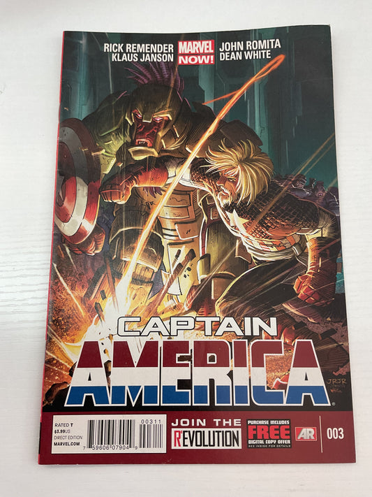 Captain America #3 2013 Marvel Comics