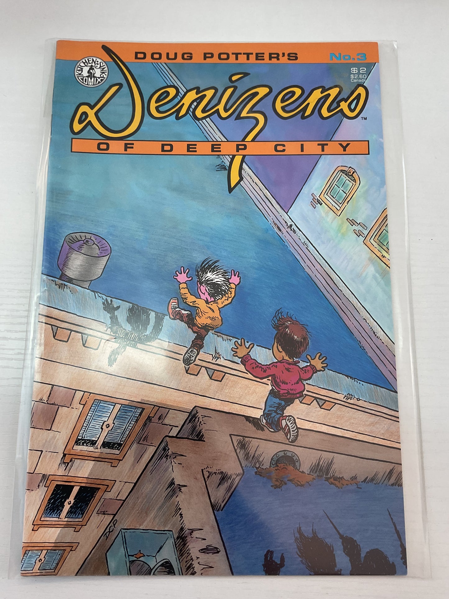 Denizens Of Deep City #3 1988 Kitchen Sink Comix