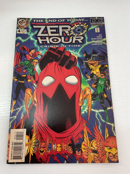 Zero Hour Crisis In Time #4 1994 DC Comics