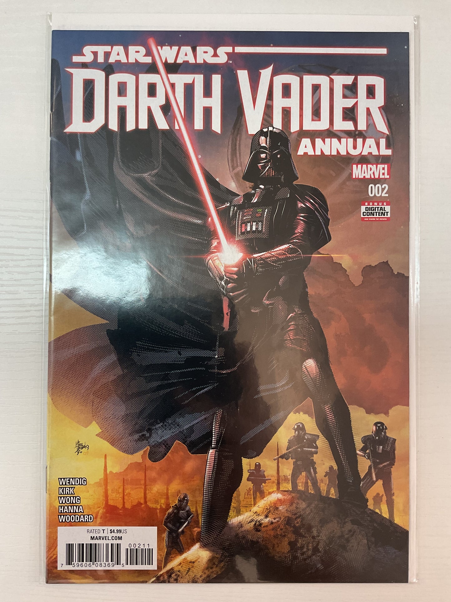Star Wars Darth Vader Annual #2 2016 Marvel Comics