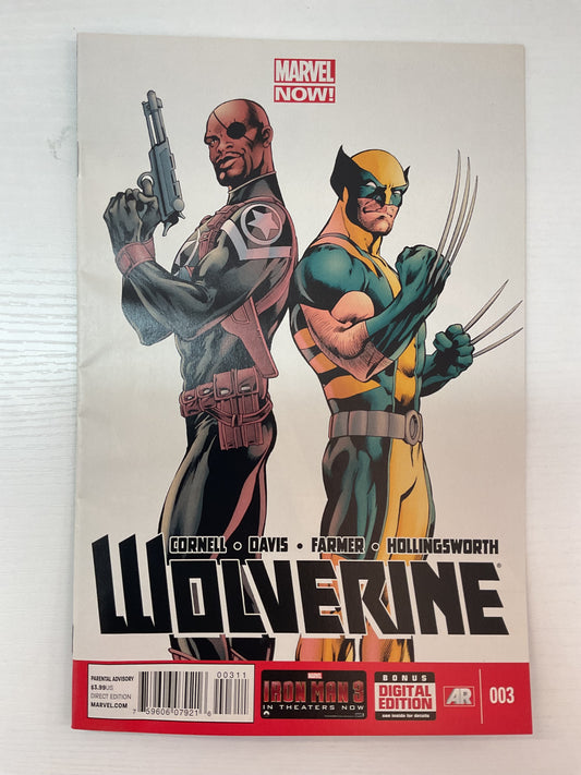 Wolverine #3 2013 Marvel Comics