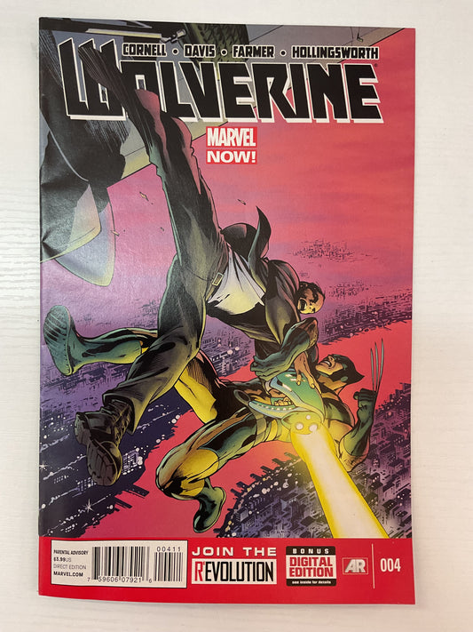 Wolverine #4 2013 Marvel Comics