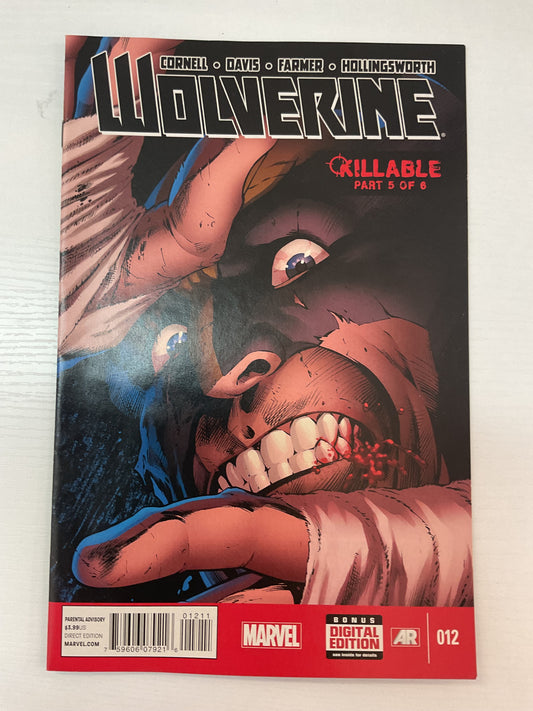 Wolverine #12 2014 Marvel Comics