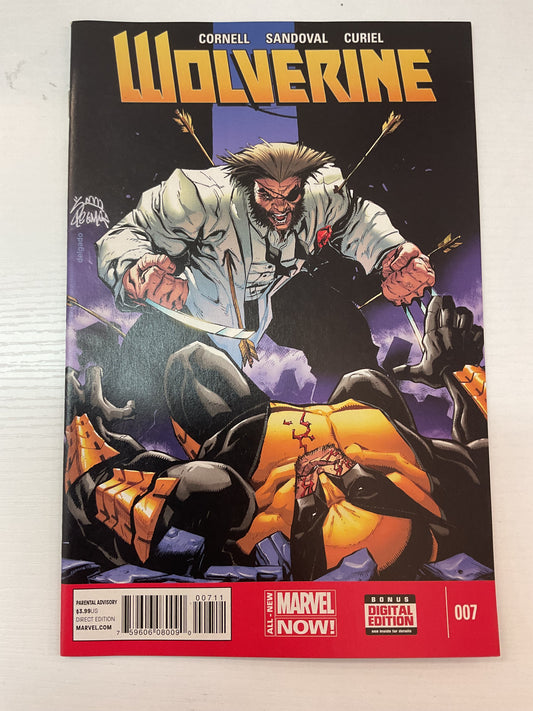 Wolverine #7 2014 Marvel Comics