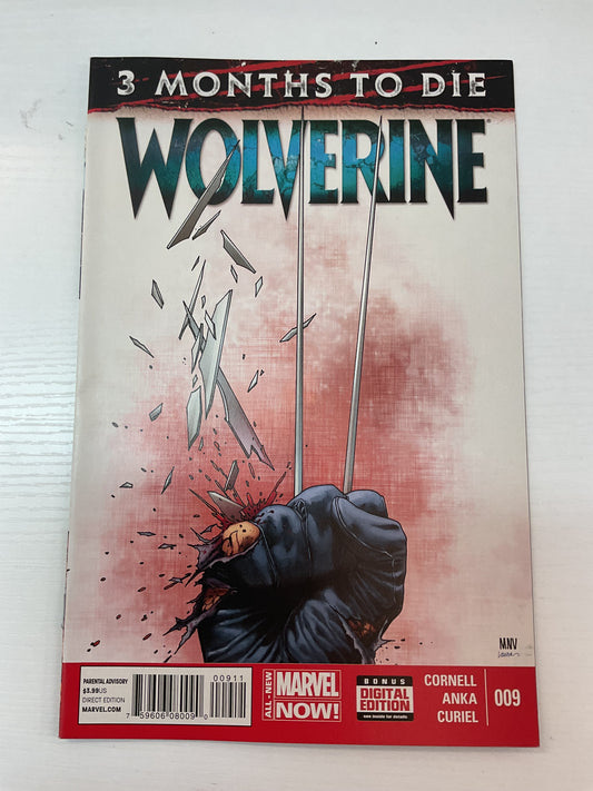 Wolverine #9 2014 Marvel Comics