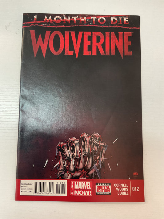 Wolverine #12 2014 Marvel Comics