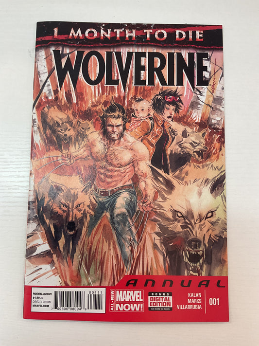 Wolverine #1 Annual 2014 Marvel Comics