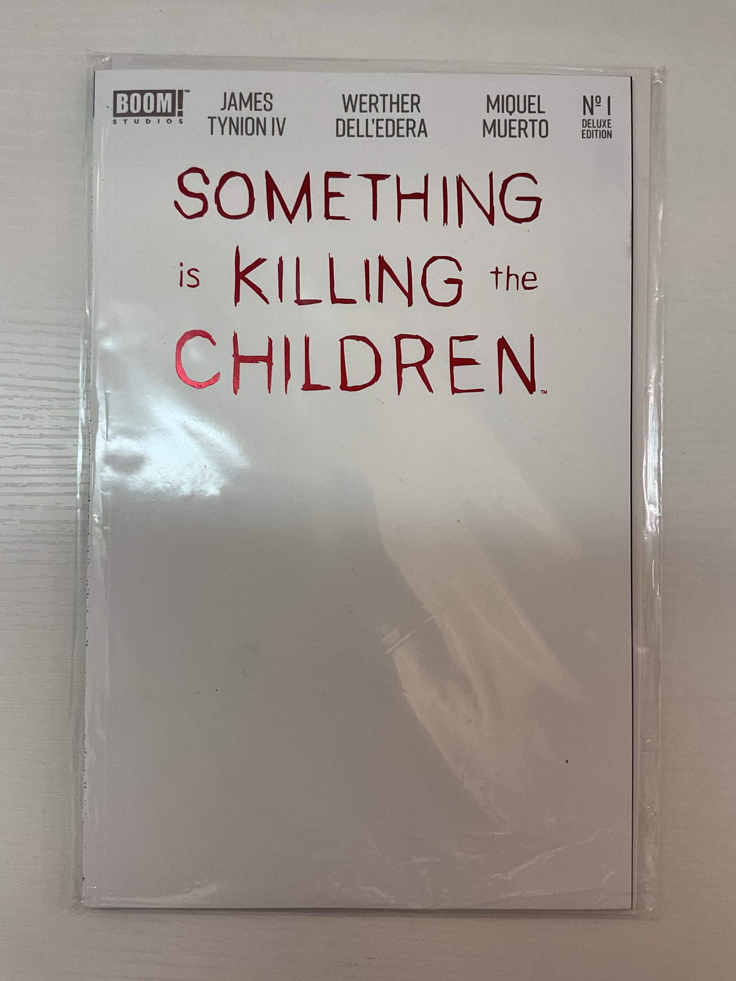 Something Is Killing The Children #1 Deluxe Edition Blank Variant