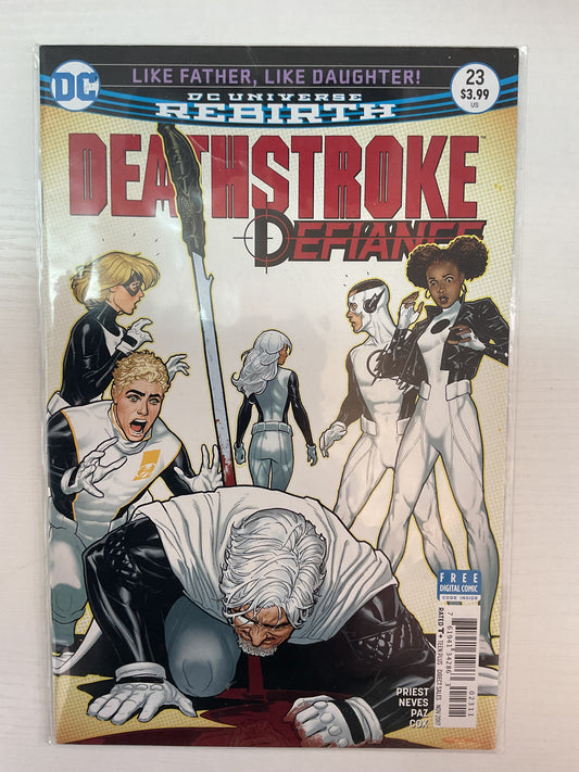 Deathstroke #23 2017 DC Comics