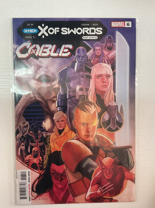 Cable #6 2020 Marvel Comics