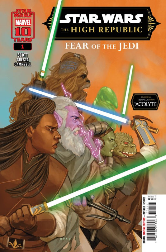 Star Wars High Republic Fear Of The Jedi #5 2025 Marvel Comics
