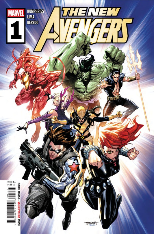 New Avengers #1 2025 Marvel Comics
