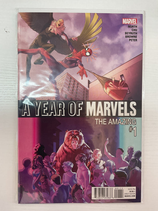 A Year Of Marvels The Amazing #1 2016 Marvel Comics