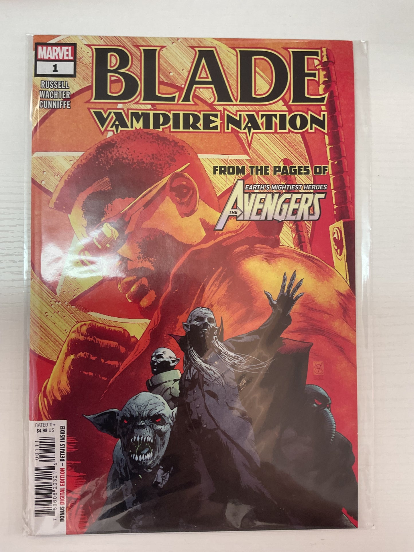 Blade Vampire Nation #1 2022 Marvel Comics