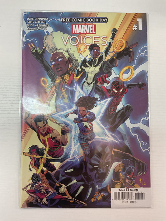 Free Comic Book Day Marvel Voices #1 2023 Marvel Comics