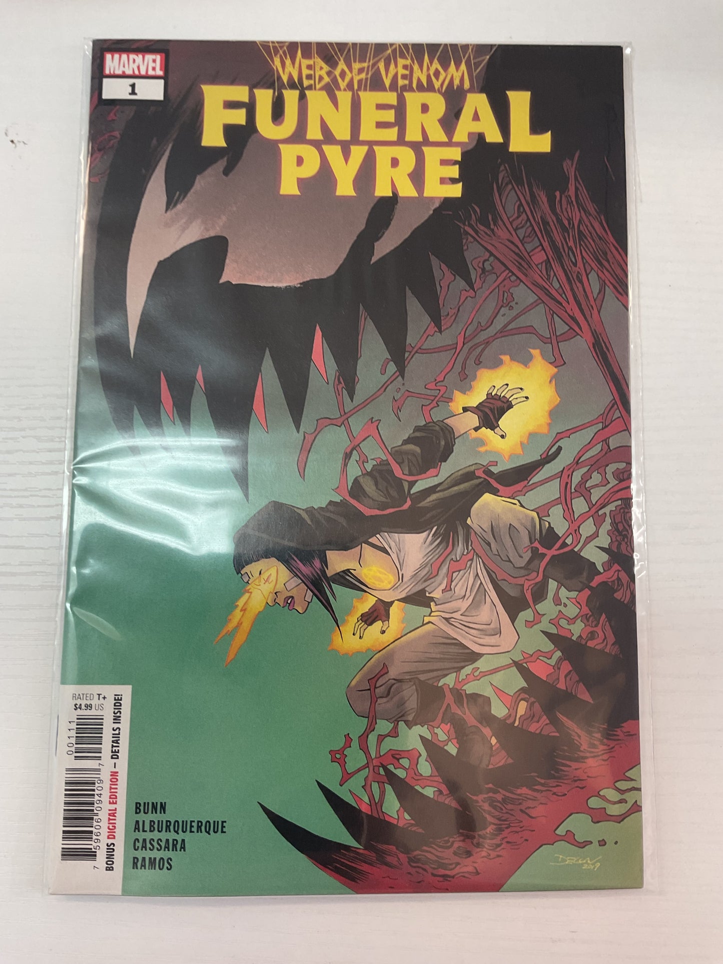 Web Of Venom Funeral Pyre #1 2019 Marvel Comics