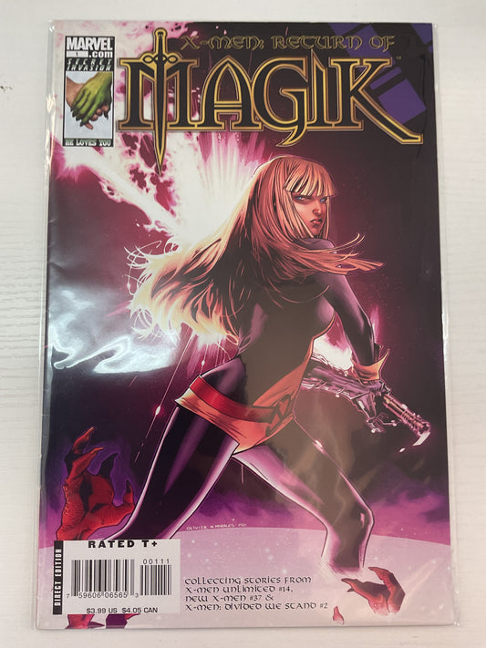 X-Men Return Of Magik #1 2008 Marvel Comics