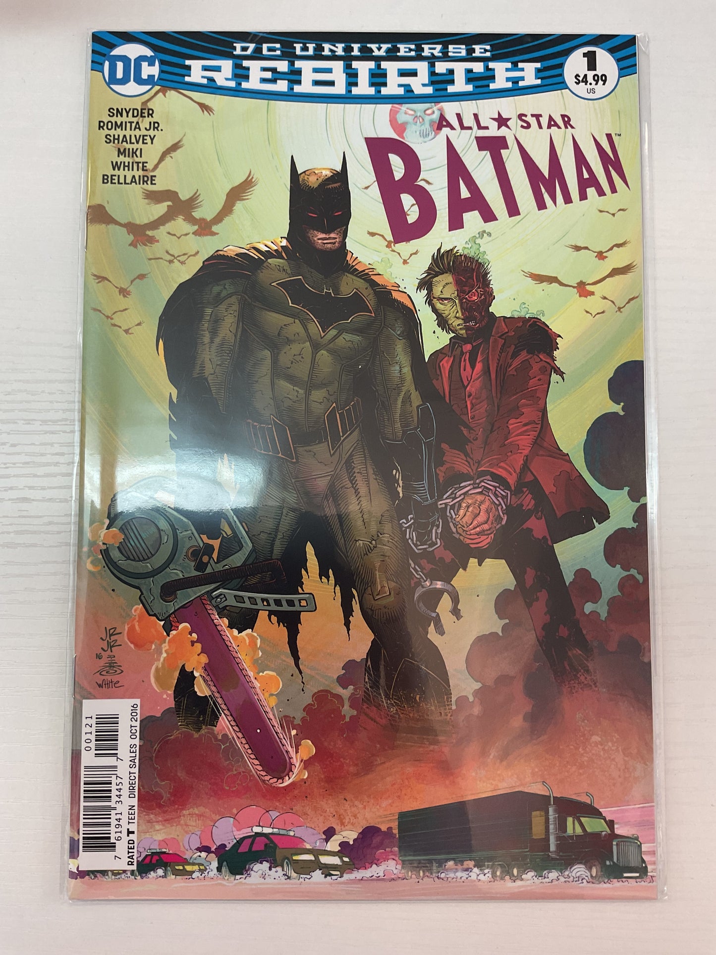 All-Star Batman #1 2016 DC Comics Romita Jr Variant