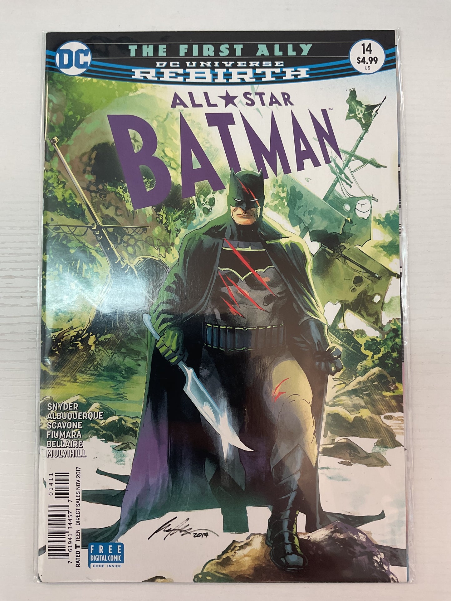 All-Star Batman #14 2017 DC Comics