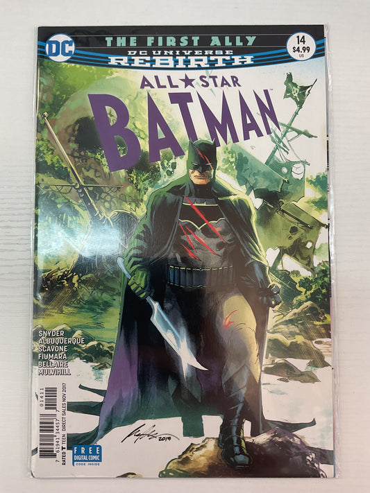 All-Star Batman #14 2017 DC Comics