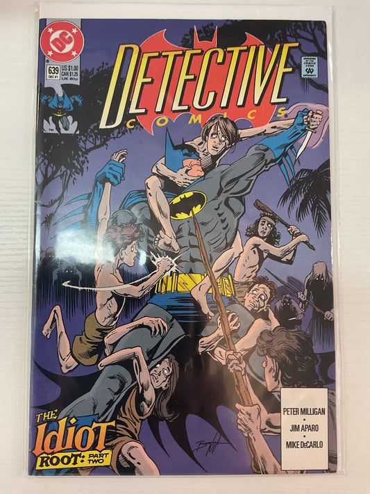 Detective Comics #639 1991 DC Comics Includes Sonic The Hedgehog Insert