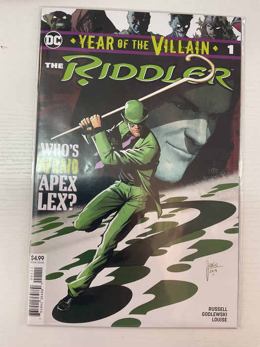 Riddler Year Of Villain #1 2019 DC Comics
