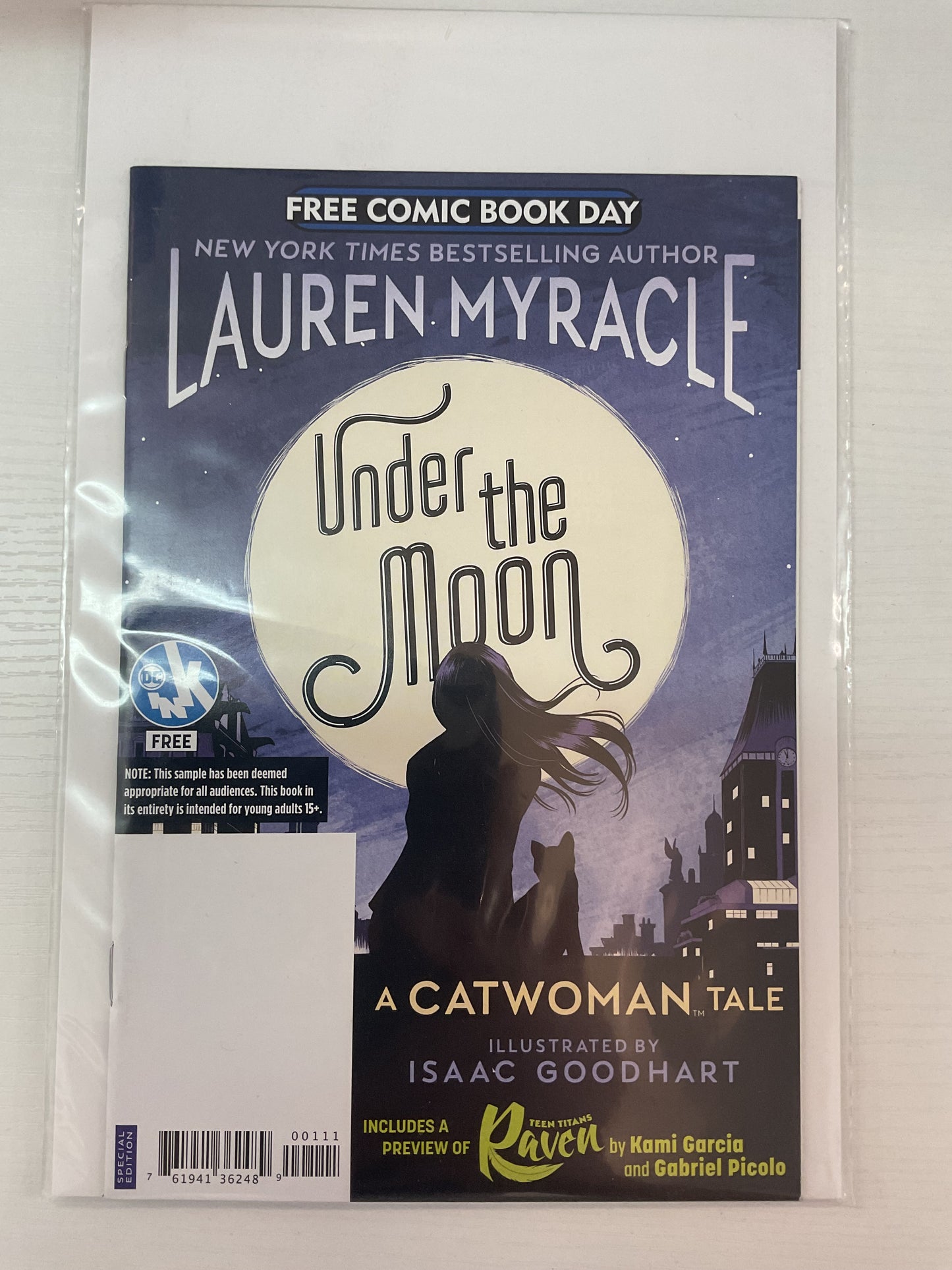 Free Comic Book Day Under The Moon #1 2019 DC Comics