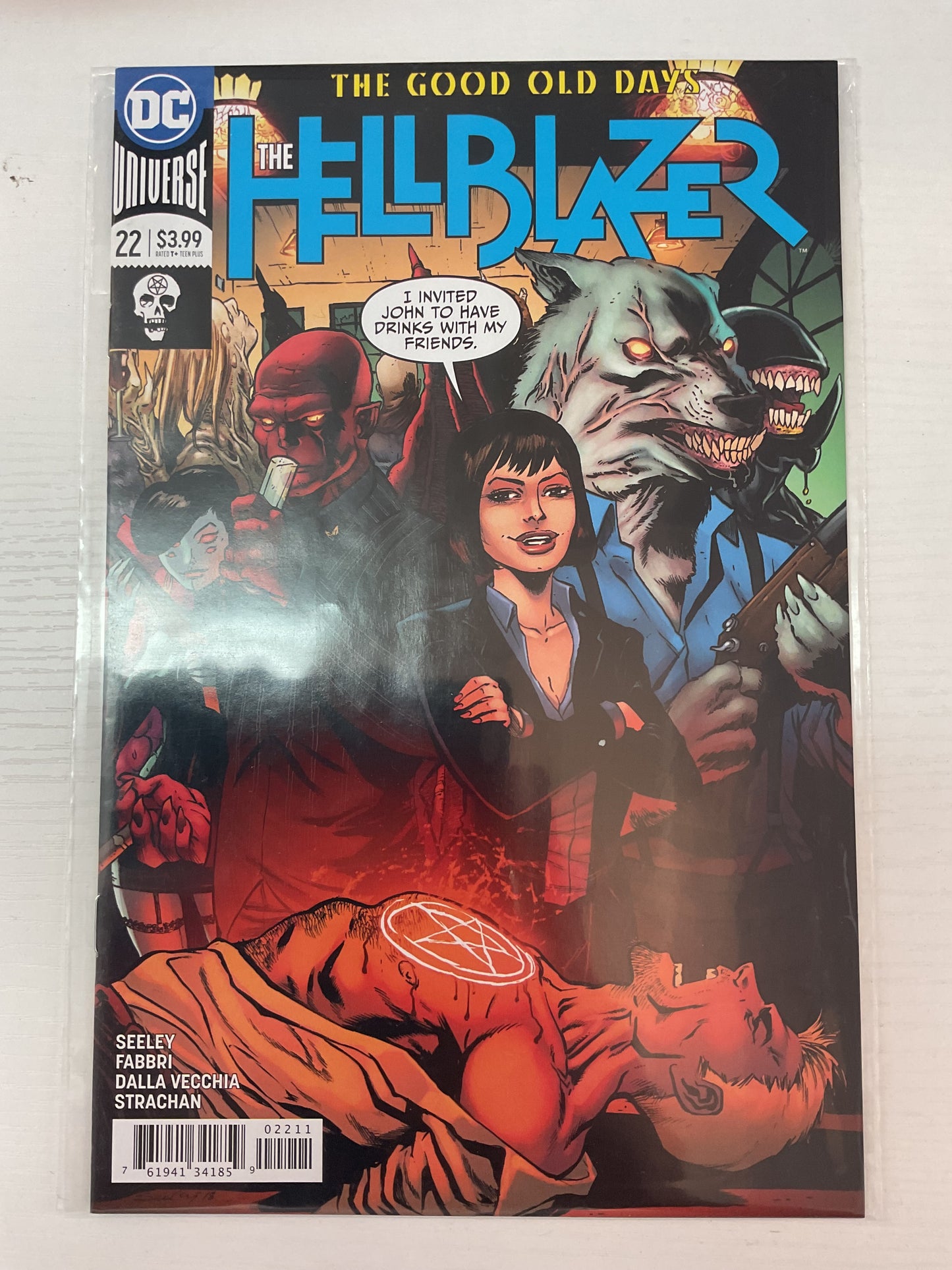 Hellblazer #22 2018 DC Comics