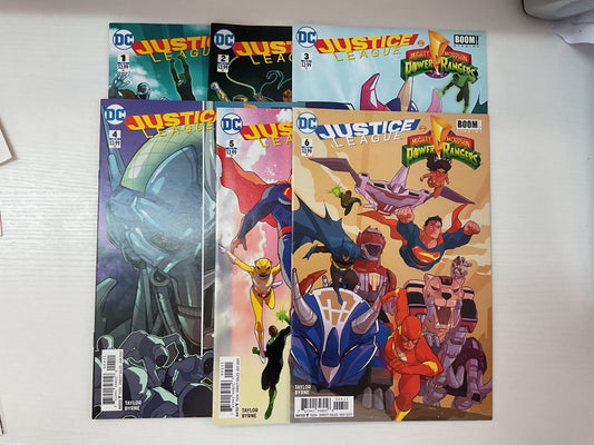 Justice League Mighty Morphin Power Rangers 2017 DC Comics Boom Studios