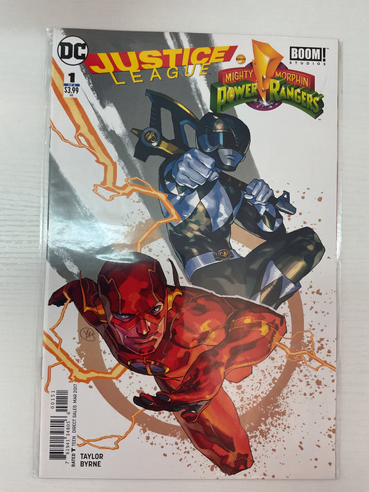 Justice League Mighty Morphin Power Rangers #1 1017 DC Comics Boom Studios Putri Variant