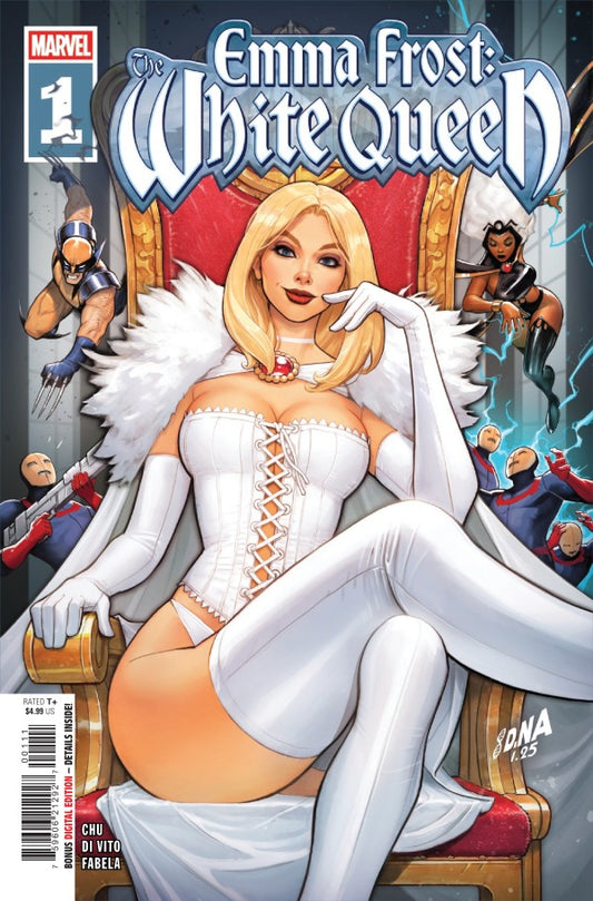 Emma Frost White Queen #1 2025 Marvel Comics