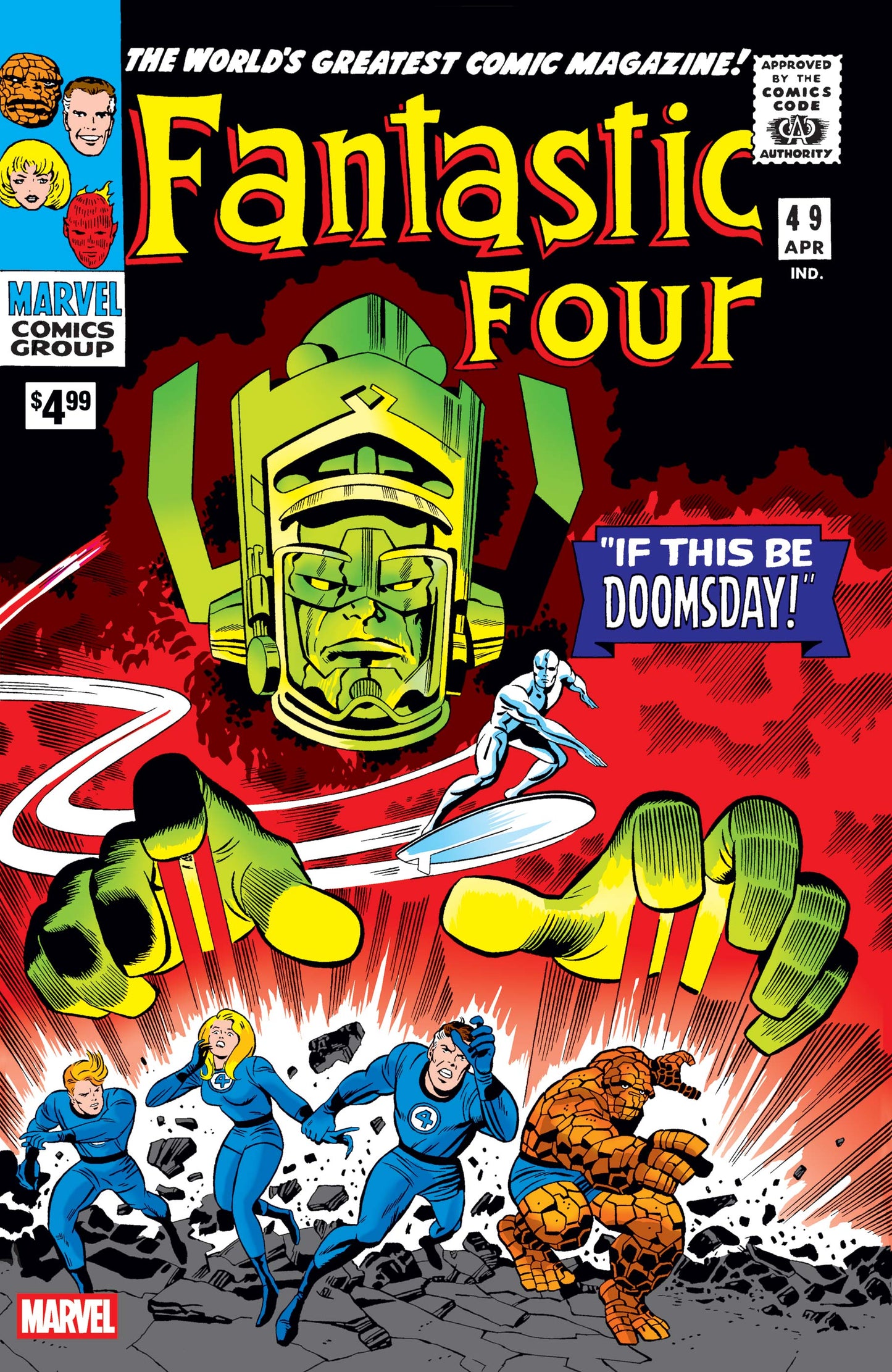 Fantastic Four #49 Facsimile Edition 2025 Marvel Comics